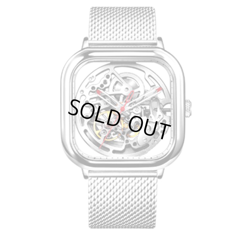 画像11: CIGA DESIGN[シガデザイン]自動巻サファイアスケルトンウォッチ (11)