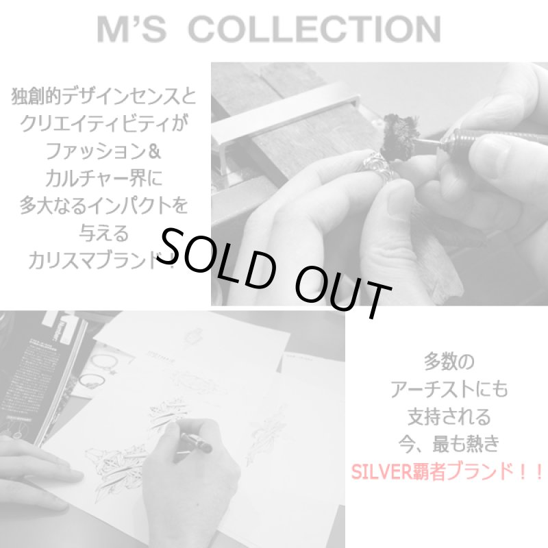 画像2: M'S COLLECTION[エムズコレクション]シャープダブルリングペンダントL (2)