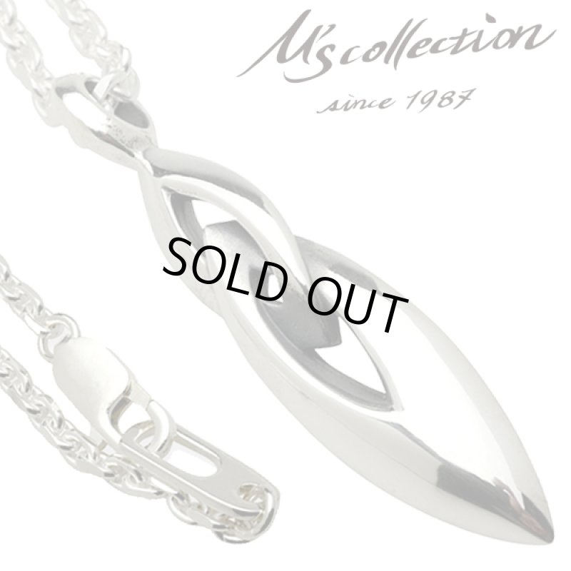 画像5: M'S COLLECTION[エムズコレクション]シャープダブルリングペンダントL (5)