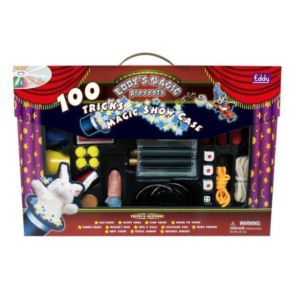 プロも驚き！100種類のマジックセット（トリック＆パフォーマンスDVD付