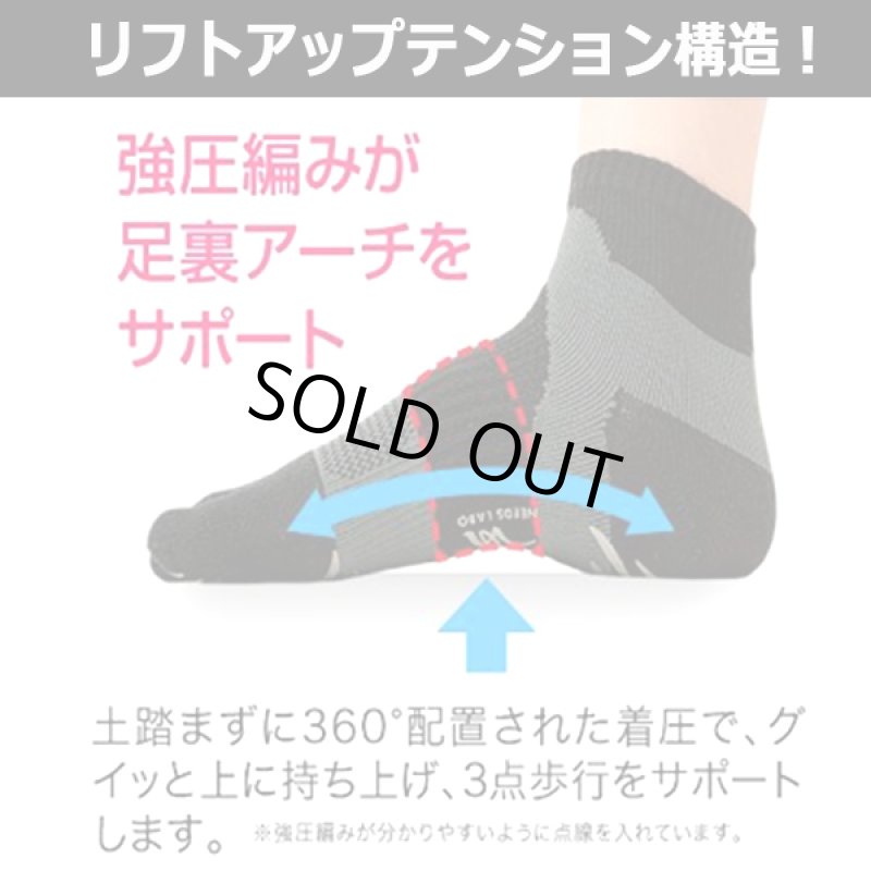 画像3: Dr.PRO大地をつかむ5本指ソックス[5足組]  (3)