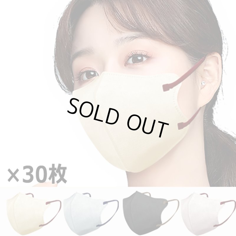 画像9: 送料無料!バイカラー3D立体不織布マスク99%カットフィルター1BOX(30枚)セット (9)