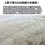 画像3: 温度調整素材アウトラストわた使用「ミンクタッチふわふわあったか敷パッド／シングル」 (3)