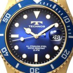 画像9: TECHNOS[テクノス]20気圧防水グランドオーシャンTHE GOLD (9)