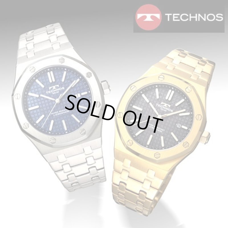 画像8: TECHNOS[テクノス]ソーラームーブメントグランドポート・オクタゴンII (8)