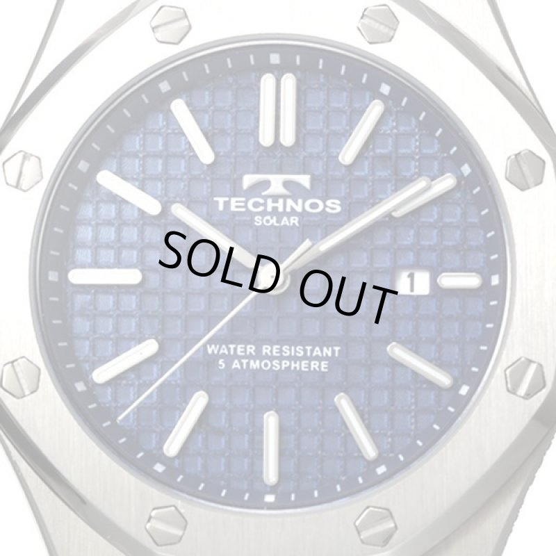 画像9: TECHNOS[テクノス]ソーラームーブメントグランドポート・オクタゴンII (9)