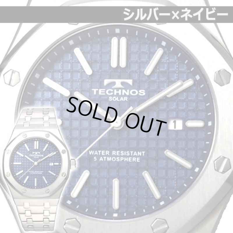 画像5: TECHNOS[テクノス]ソーラームーブメントグランドポート・オクタゴンII (5)