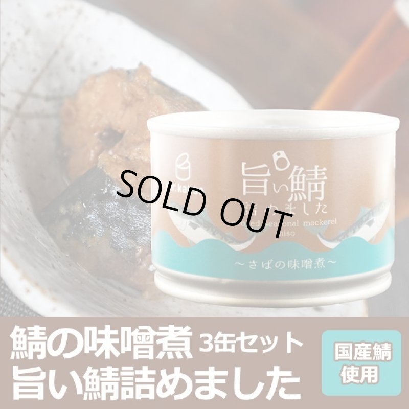 画像2: さばの味噌煮缶詰3缶セット (2)