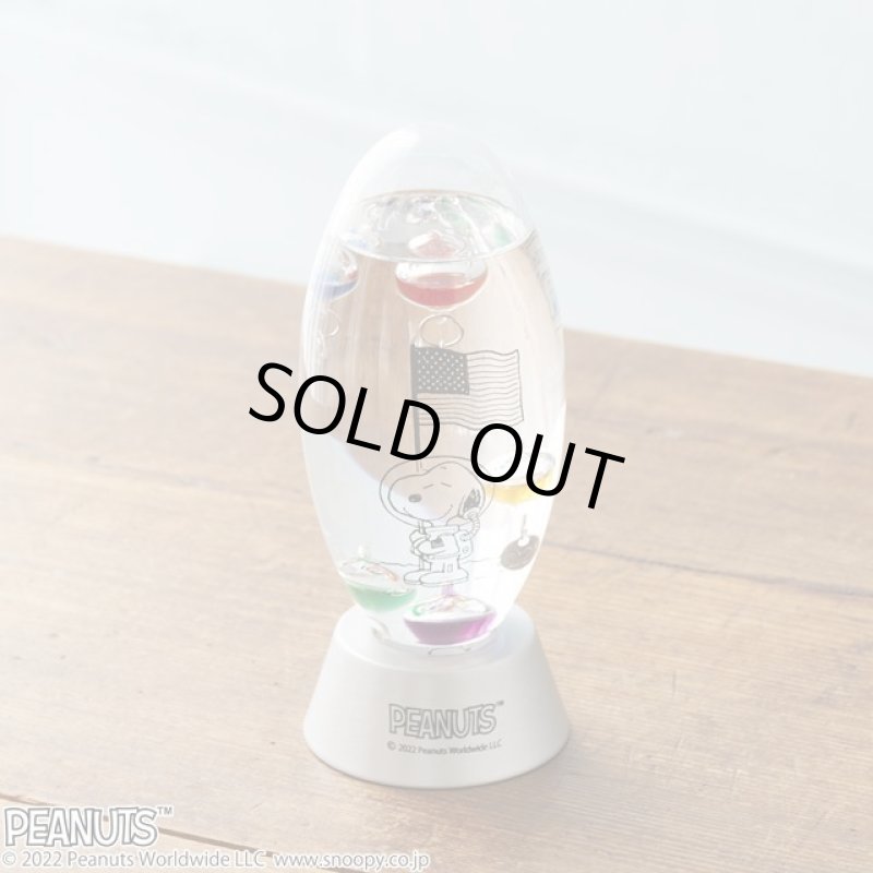 画像2: スヌーピー ガラスフロート温度計「アストロノーツ」 (2)