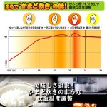 画像3: NEWかまど炊きのようなマイコン炊飯器0.5合-2.5合炊き (3)