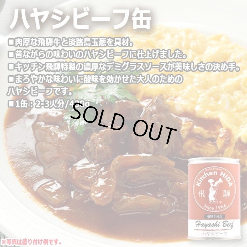 画像2: キッチン飛騨 味の匠ハヤシビーフ3缶セット (2)