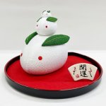 画像2: 開運干支飾り「三福雪うさぎ」 (2)
