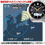 画像2: CASIO Wave Ceptorマルチバンド6タフソーラー電波時計[ブラック/通販限定モデル] (2)