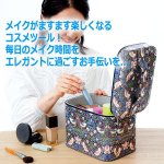 画像3: 送料無料！ウィリアム・モリスの「いちご泥棒」ミラー付きコスメボックス (3)
