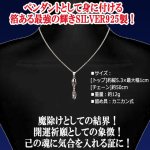 画像2: 心の中の煩悩を打ち砕く法具。弘法大師「五鈷杵（ごこしょ）」SILVER925ペンダント (2)