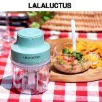 画像8: LALALUCTUS[ラララクタス]簡単にみじん切り完了！強力回転コードレスフードチョッパーmini (8)