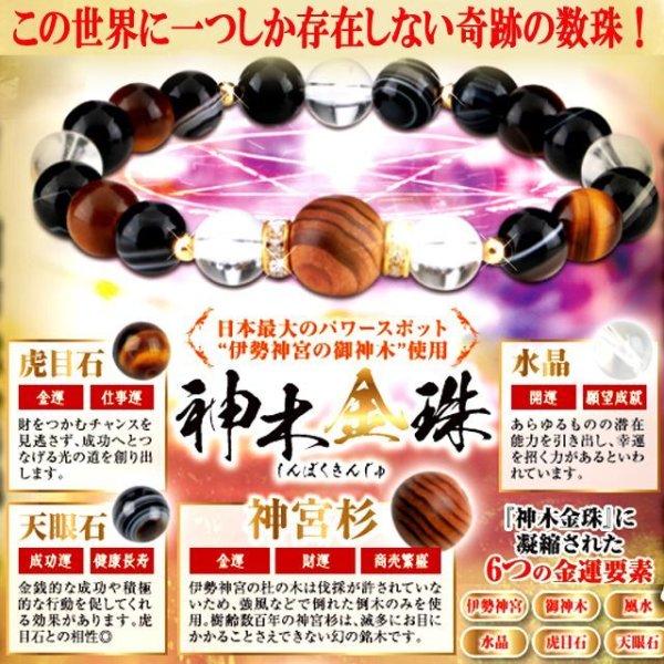 送料無料！伊勢神宮「神木金珠（しんぼくきんじゅ）」五芒星金運パワー