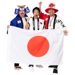 画像9: スポーツ観戦日本応援グッズ「応援JAPANはっぴ／青白」 (9)