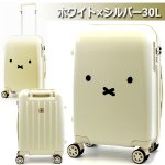 画像4: miffyハピタス ジッパースーツケース30L (4)