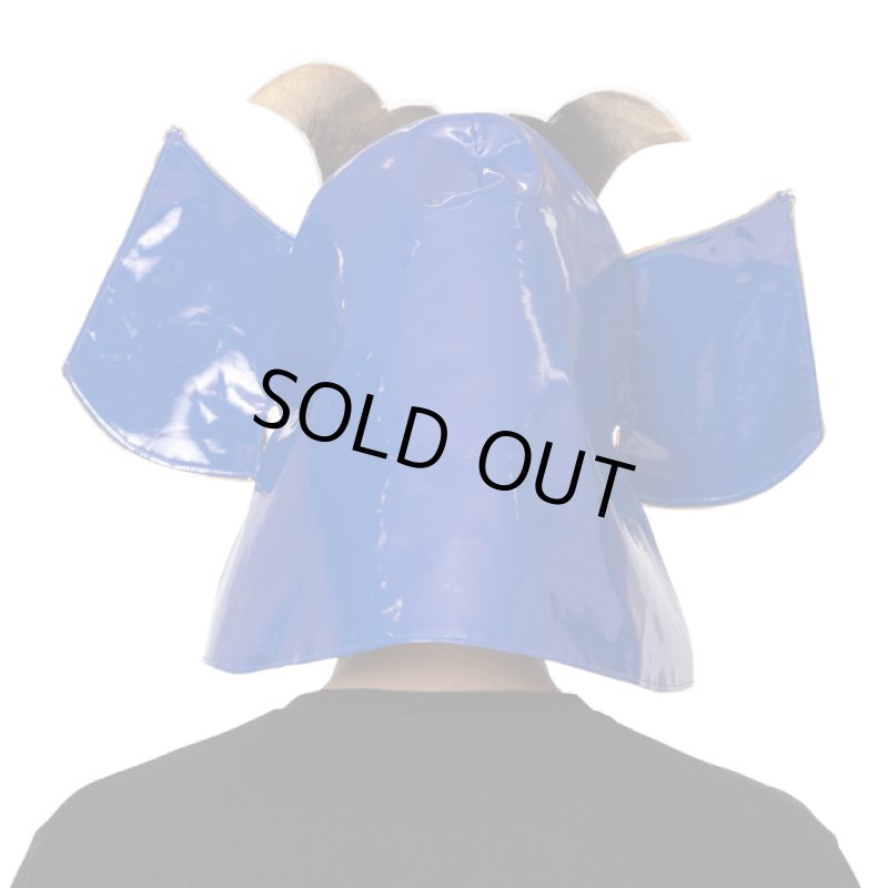 画像4: スポーツ観戦日本応援グッズ「応援 侍兜/青」 (4)