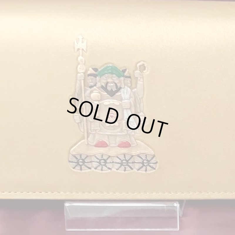 画像2: 天下人 豊臣秀吉・徳川家康もお祀り祈祷した念じ仏「三面大黒天」長財布NEWバージョン (2)