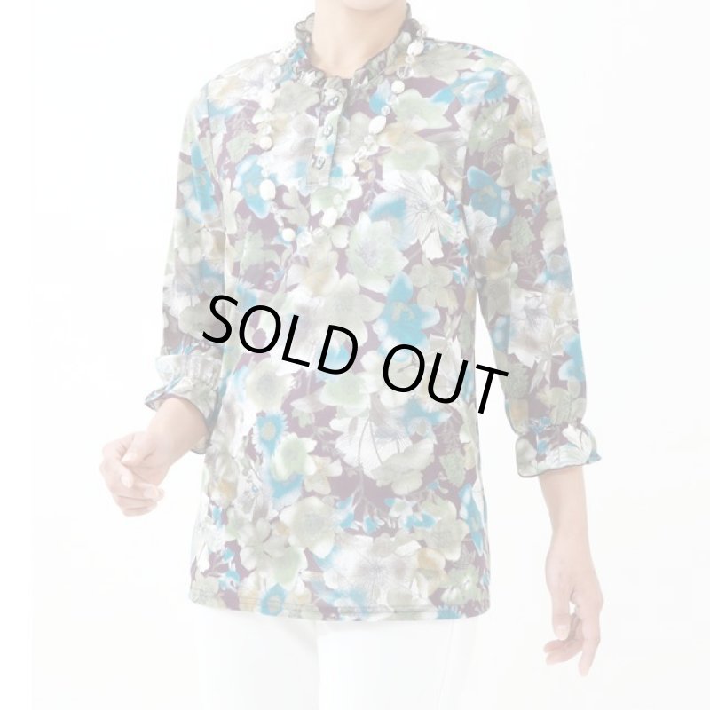 画像7: エスパンディ総柄ブラウス (7)