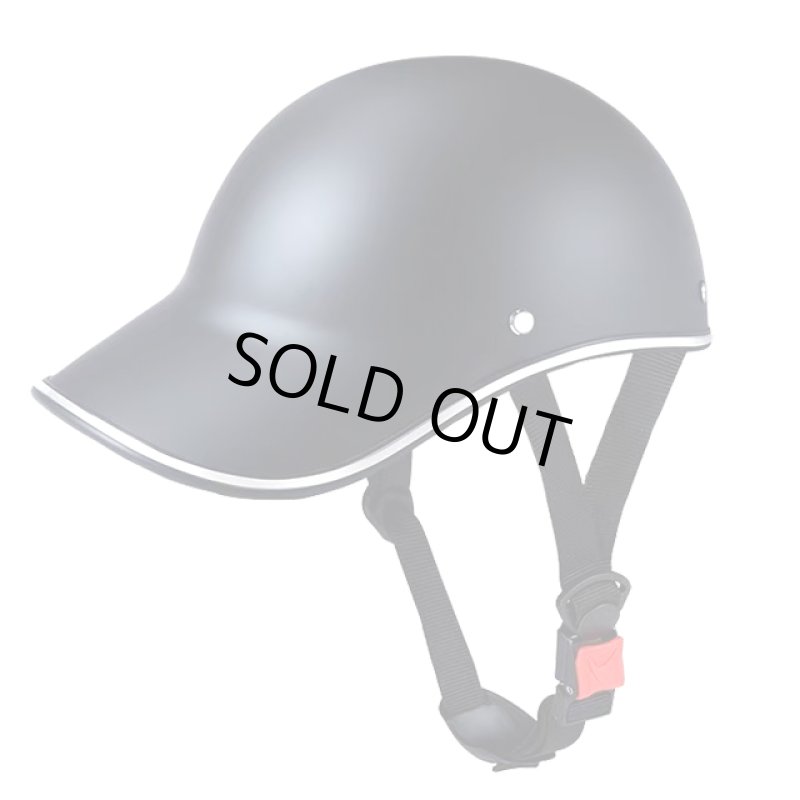 画像5: CPSC認証取得キャップ型サイクルヘルメット[BLACK] (5)