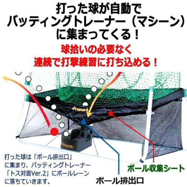 ボール自動収集シート配備！PROMARK[プロマーク]バッティング