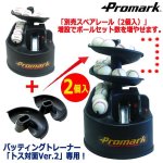 画像1: PROMARK[プロマーク]バッティングトレーナー「トス対面Ver.2」用スペアレール（2個入） (1)