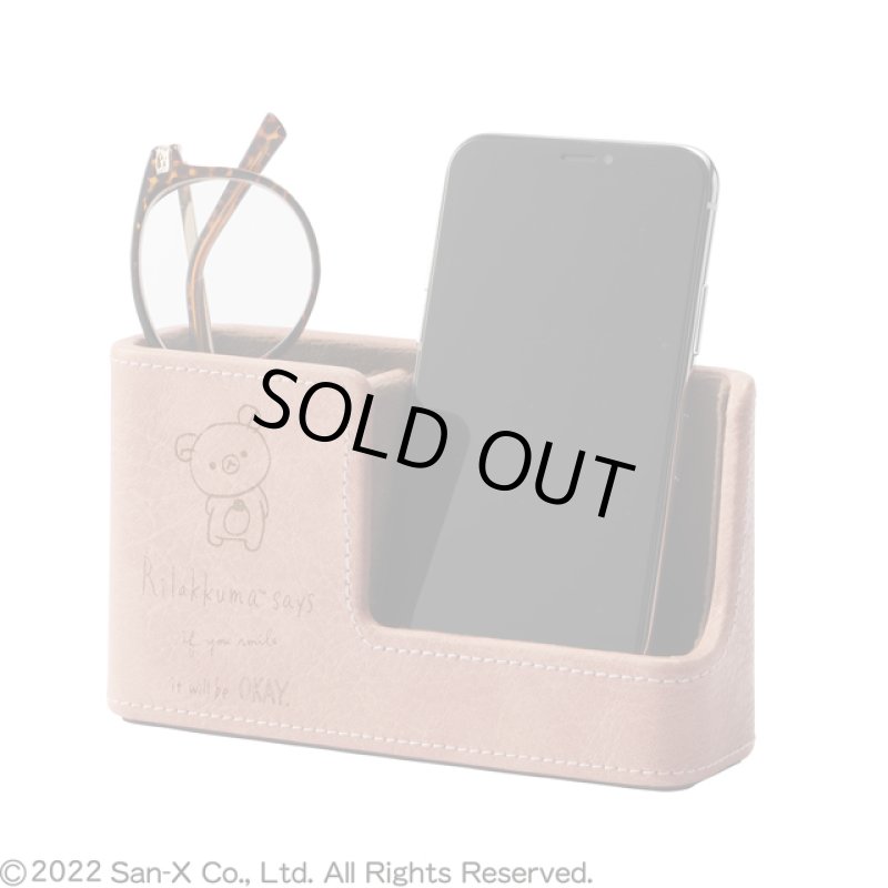 画像9: リラックマ スマホ＆メガネスタンド (9)