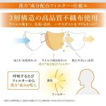 画像3: 送料無料！漢方成分配合で呼吸が楽に！からだよろこぶ新時代マスク「清肺マスク」ホワイト5袋（35枚）セット (3)