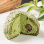 画像2: 送料無料！新杵堂遠州森町抹茶使用もちふわ抹茶クリーム大福4個入 (2)