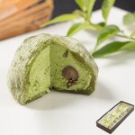 画像4: 送料無料！新杵堂遠州森町抹茶使用もちふわ抹茶クリーム大福4個入 (4)