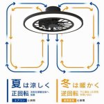 画像4: 省エネ＆高輝度＆空気循環Natuluxシーリングファンライト10畳用 (4)