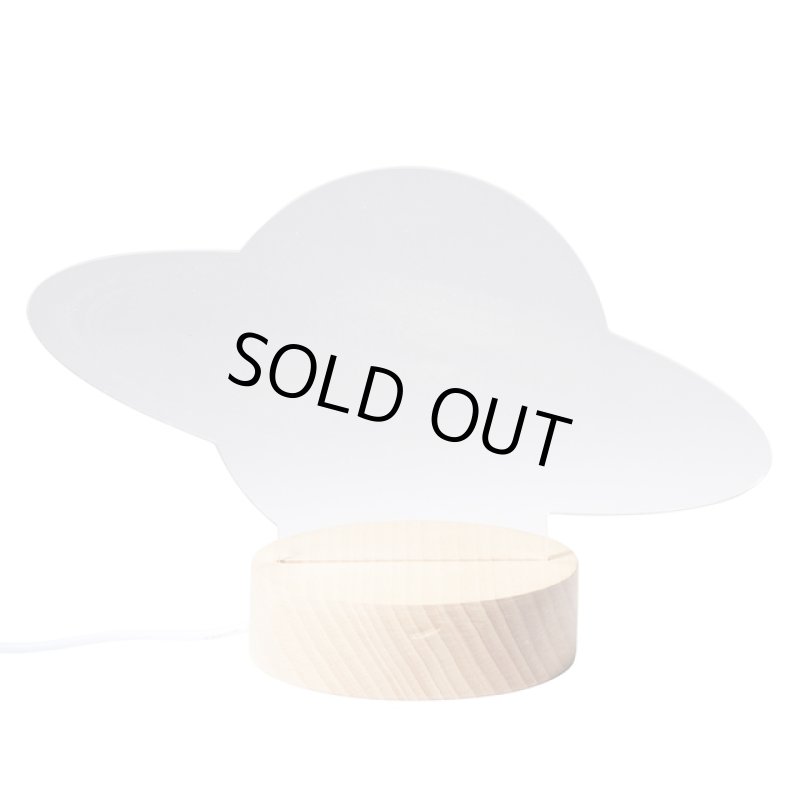 画像6: 卓上アクリルLEDライト「土星」 (6)