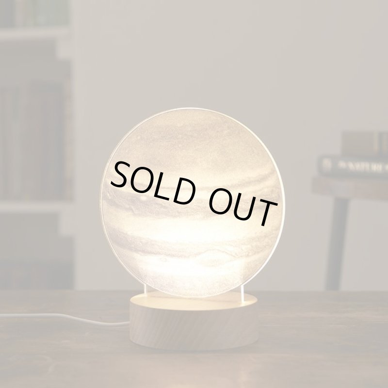 画像9: 卓上アクリルLEDライト「木星」 (9)