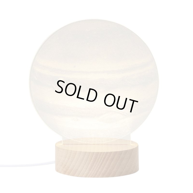 画像7: 卓上アクリルLEDライト「木星」 (7)