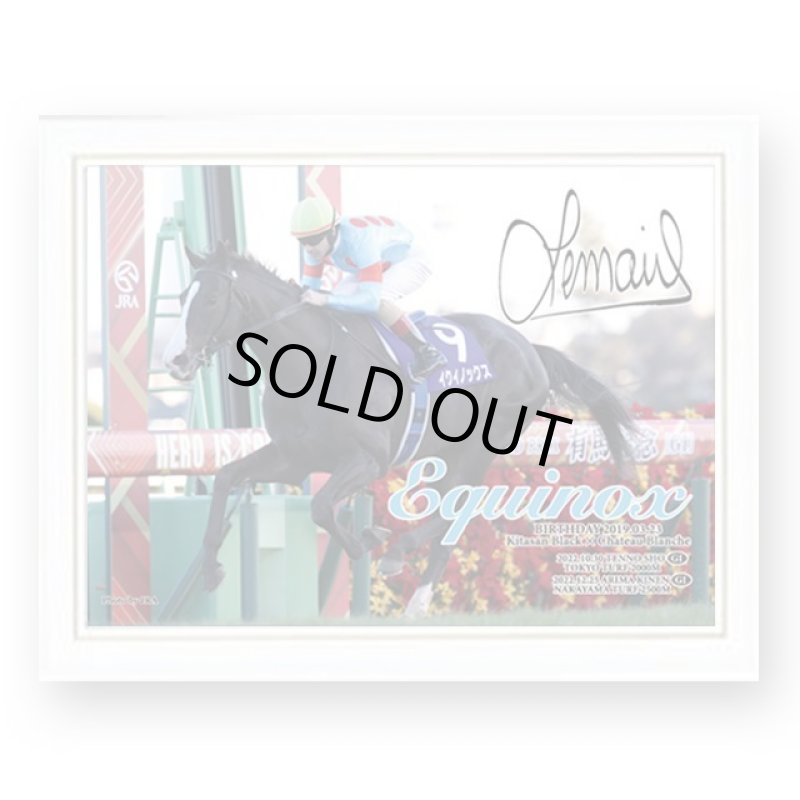 画像6: 「イクイノックス」2022年有馬記念Ver.ジグソーパズル500ピース（木製フレームセット） (6)