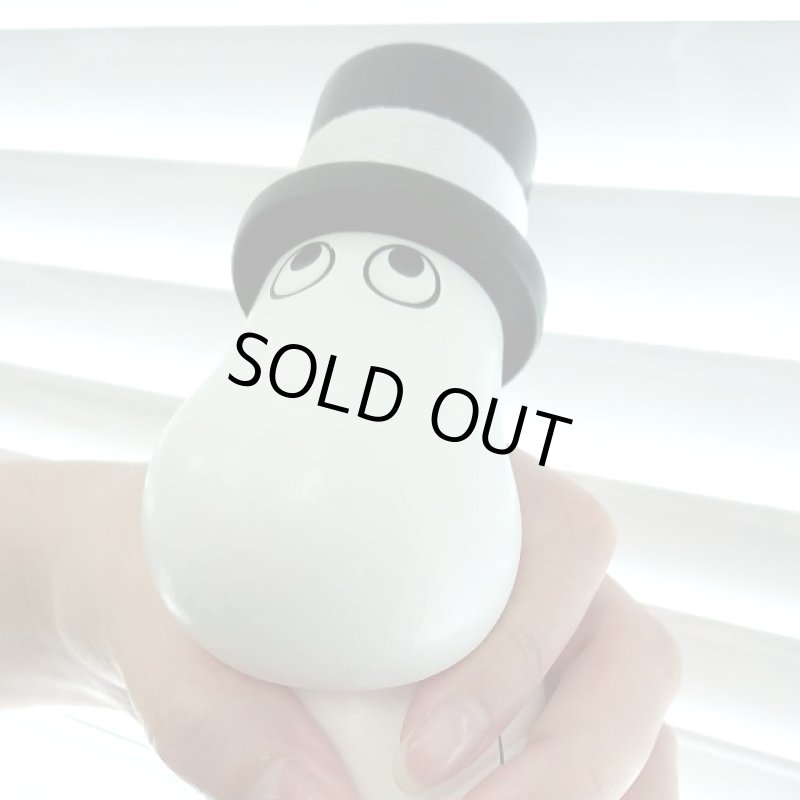 画像4: プーレット【Puulelut】ハンドメイド北欧ツボ押し人形「ムーミンパパ」 (4)