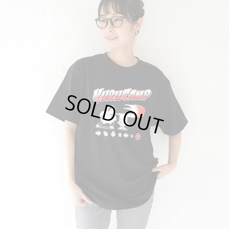 画像6: ゆるキャン△なでしこファイヤーTシャツ  (6)