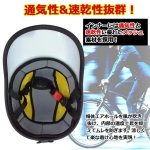 画像4: CEマーク取得キャップ型自転車ヘルメット[レザー調BLACK]  (4)