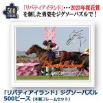 画像1: 「リバティアイランド」ジグソーパズル500ピース（木製フレームセット） (1)