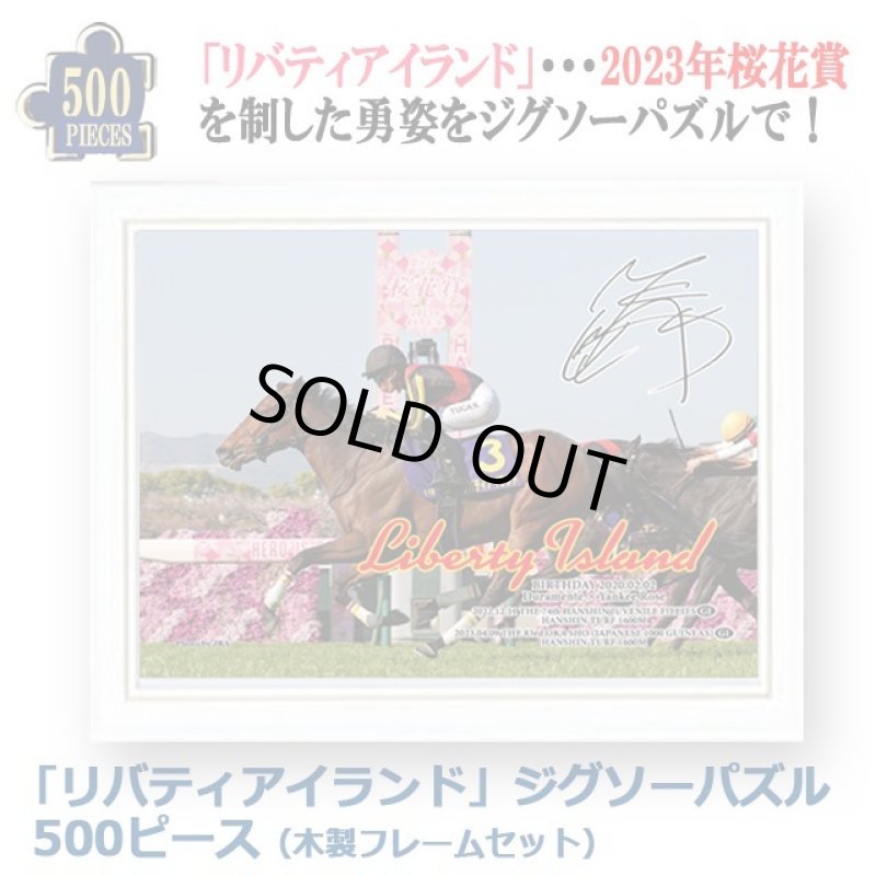 画像1: 「リバティアイランド」ジグソーパズル500ピース（木製フレームセット） (1)