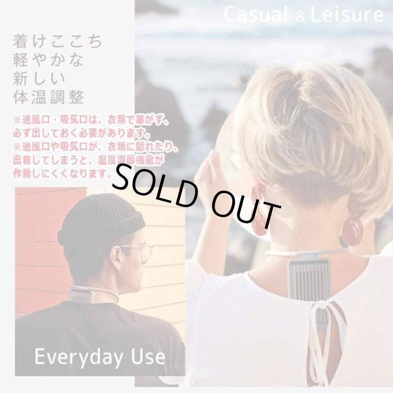 画像4: 首元から夏は冷たい！冬は温かい！ペルチェ素子プレートTempo Clip[ミスティグレー] (4)