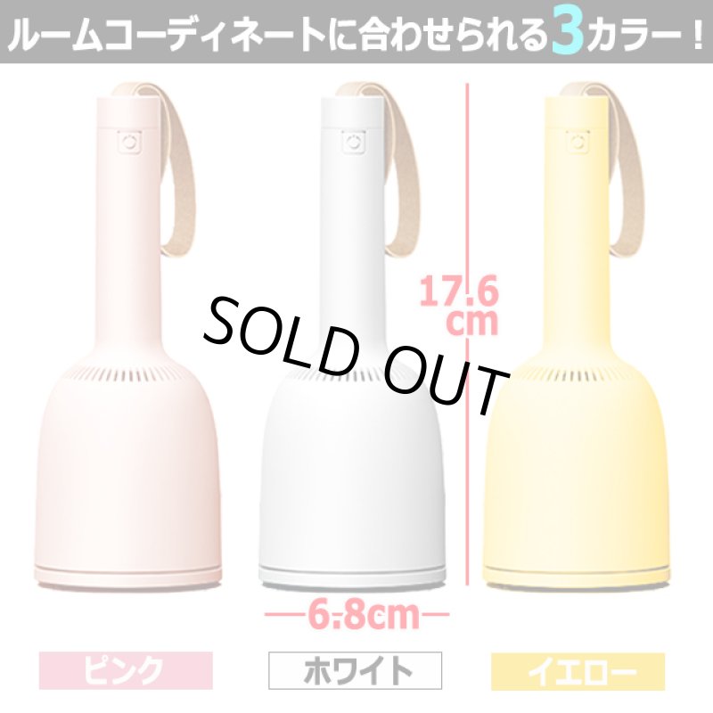 画像8: パワフル吸引ハンドベル型ハンディ掃除機＆毛玉取り器Vaccumi-バキューミ- (8)