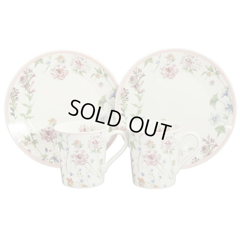 画像7: LAURA ASHLEYローラアシュレイ「ワイルドメドウ」モーニングペアセット (7)