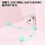 画像2: 猫の運動不足とストレス解消！「360度自動回転猫じゃらボール」 (2)