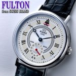 画像8: 1872本限定 鉄道開業150周年記念FULTON社謹製ダイヤモンド＋純銀ケース時計 (8)