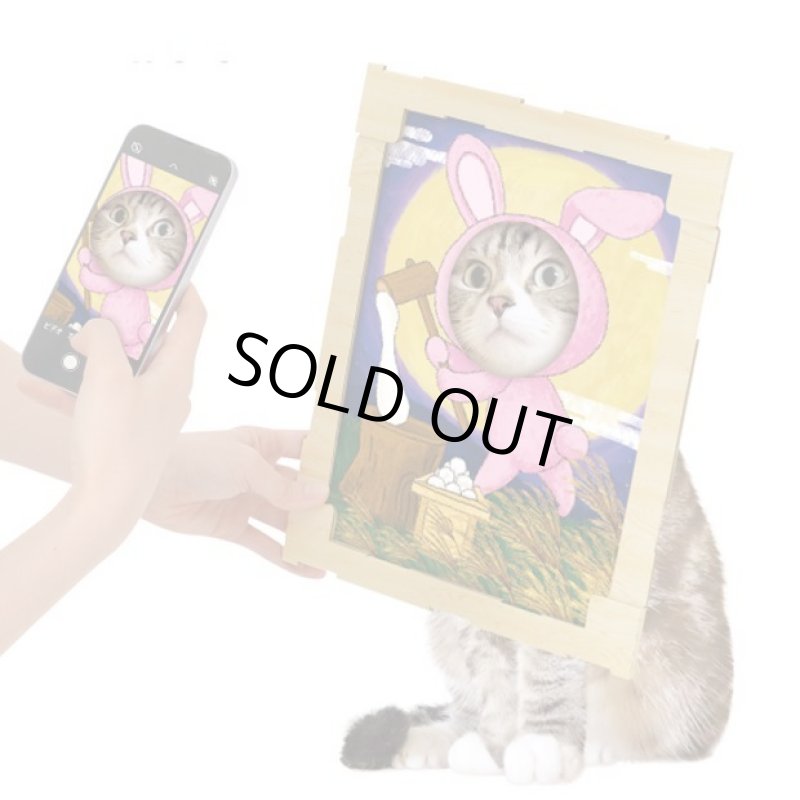 画像14: 猫の顔はめシート（12柄セット） (14)