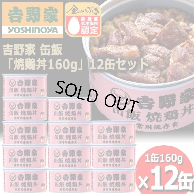 画像7: 吉野家 缶飯「焼鶏丼160g」12缶セット (7)